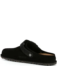Birkenstock Men's Lutry 365 Suede Slip On Clogs