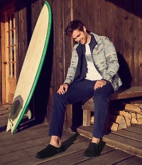 Birkenstock Men's Lutry 365 Suede Slip On Clogs