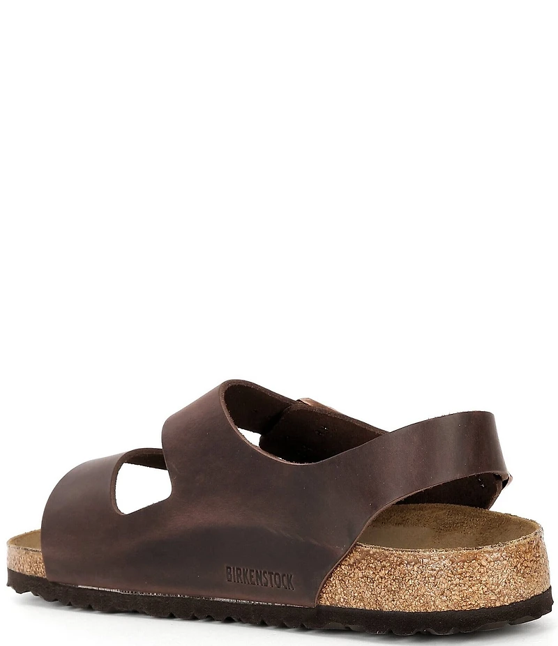 Birkenstock Men's Milano Leather Backstrap Sandals