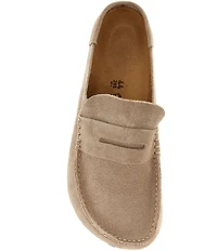 Birkenstock Men's Naples Suede Wrapped Penny Keeper Clogs