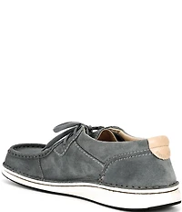 Birkenstock Men's Pasadena Suede Lace Up Moccasins