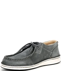 Birkenstock Men's Pasadena Suede Lace Up Moccasins