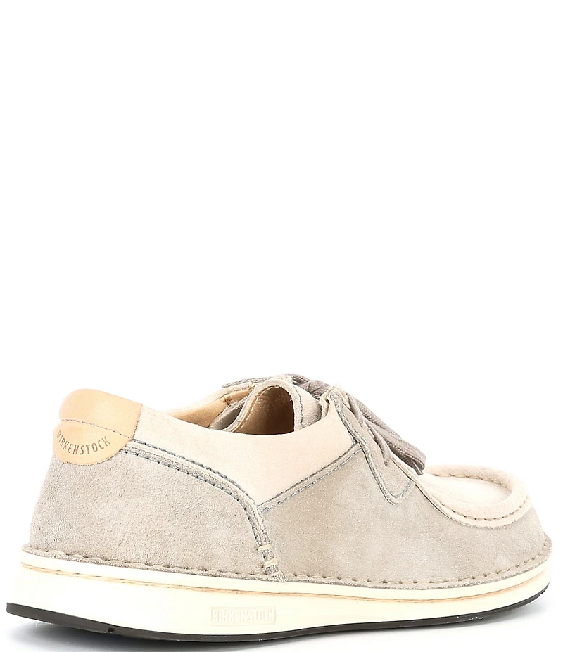 Birkenstock Men's Pasadena Suede Lace Up Moccasins