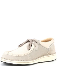 Birkenstock Men's Pasadena Suede Lace Up Moccasins