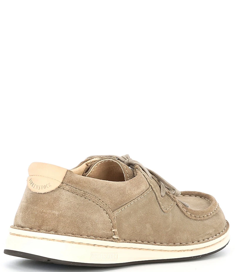 Birkenstock Men's Pasadena Suede Lace Up Moccasins