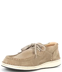 Birkenstock Men's Pasadena Suede Lace Up Moccasins