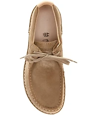 Birkenstock Men's Pasadena Suede Lace Up Moccasins