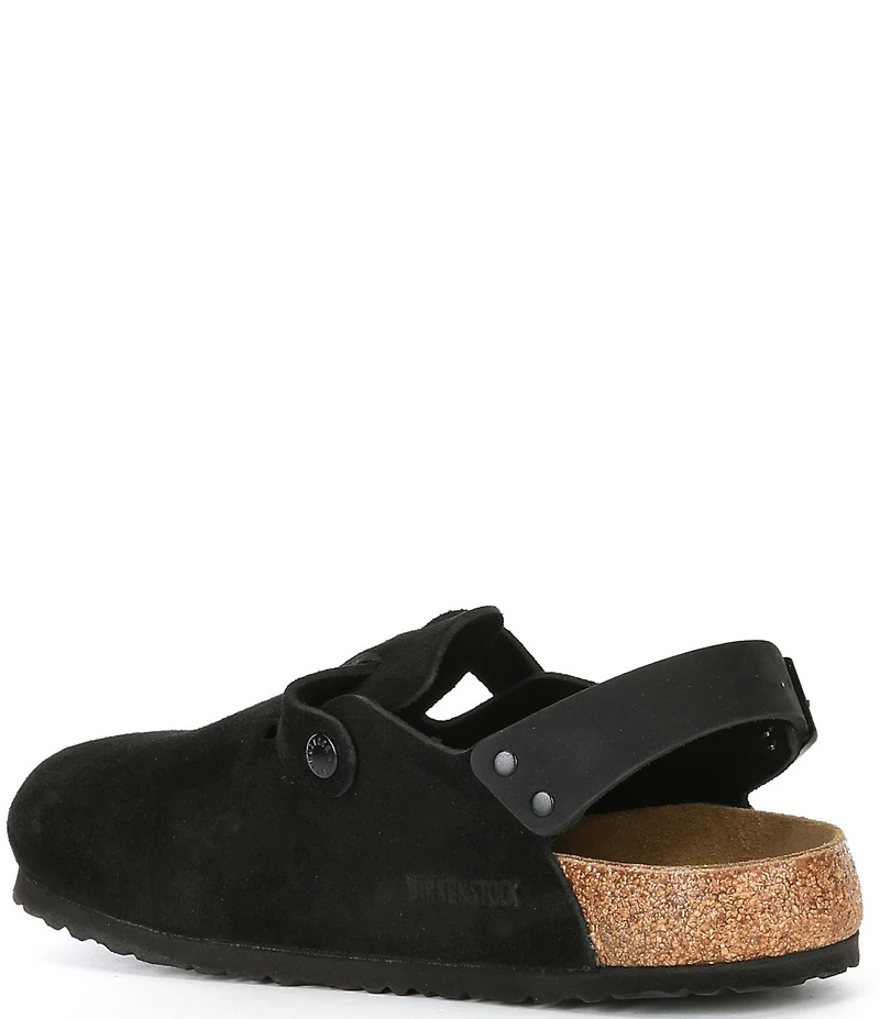 Birkenstock Men's Tokio Suede Backstrap Clogs