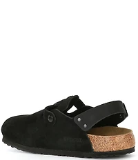 Birkenstock Men's Tokio Suede Backstrap Clogs