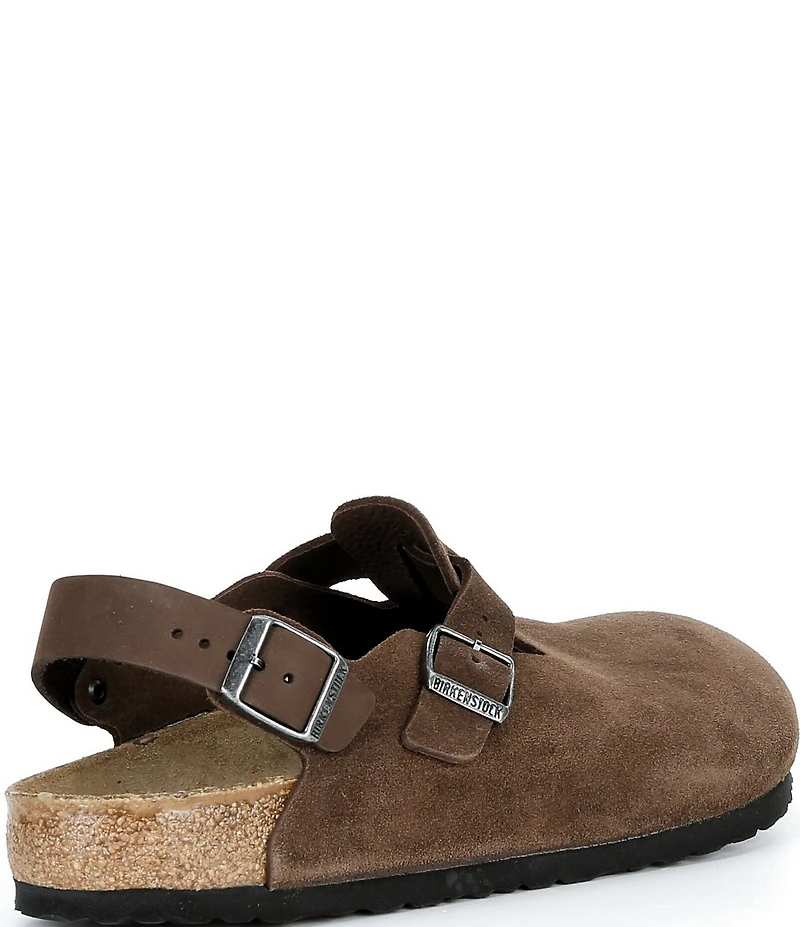 Birkenstock Men's Tokio Suede Backstrap Clogs