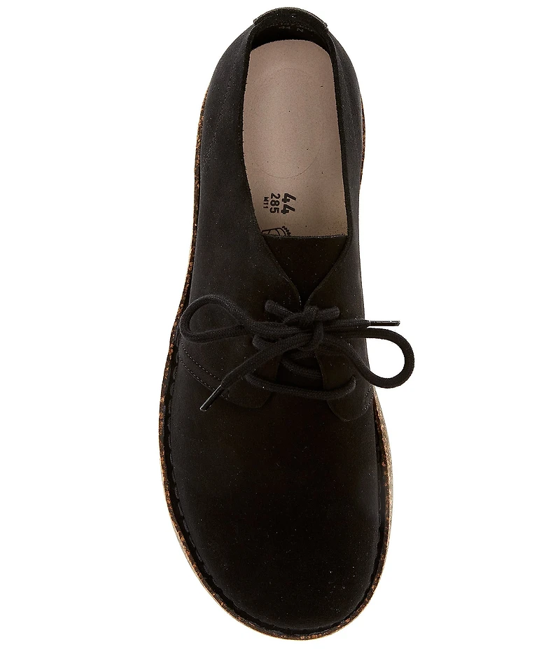 Birkenstock Men's Uppsala Suede Lace Up Oxfords