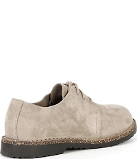 Birkenstock Men's Uppsala Suede Lace Up Oxfords