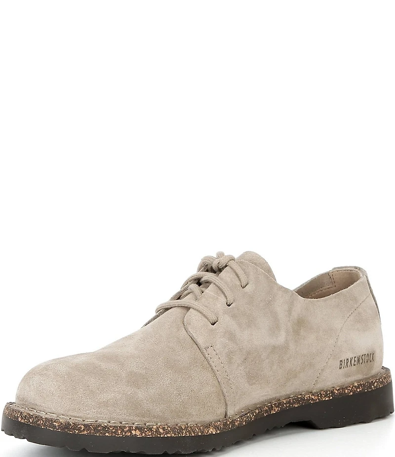 Birkenstock Men's Uppsala Suede Lace Up Oxfords