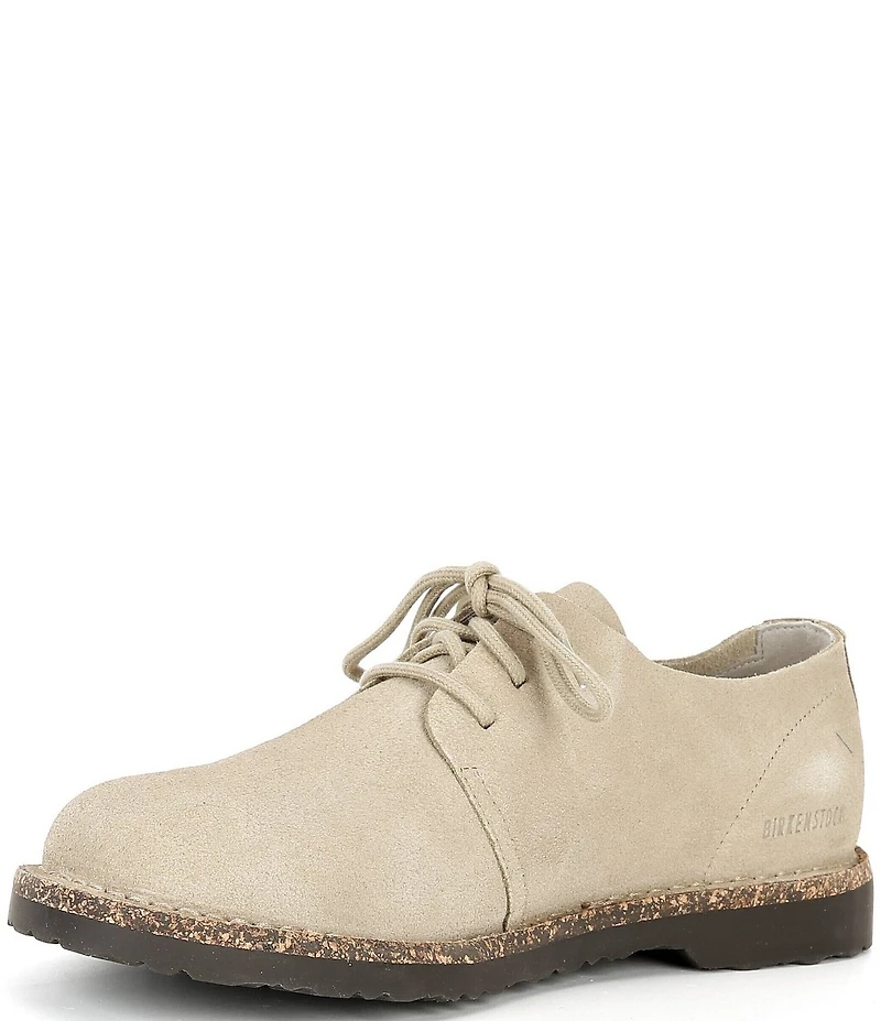 Birkenstock Men's Uppsala Suede Lace Up Oxfords