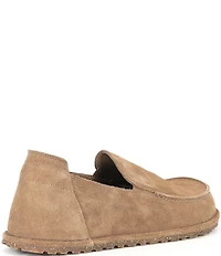 Birkenstock Men's Utti Suede Slip On Moccasin Loafers