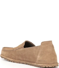 Birkenstock Men's Utti Suede Slip On Moccasin Loafers
