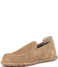 Birkenstock Men's Utti Suede Slip On Moccasin Loafers