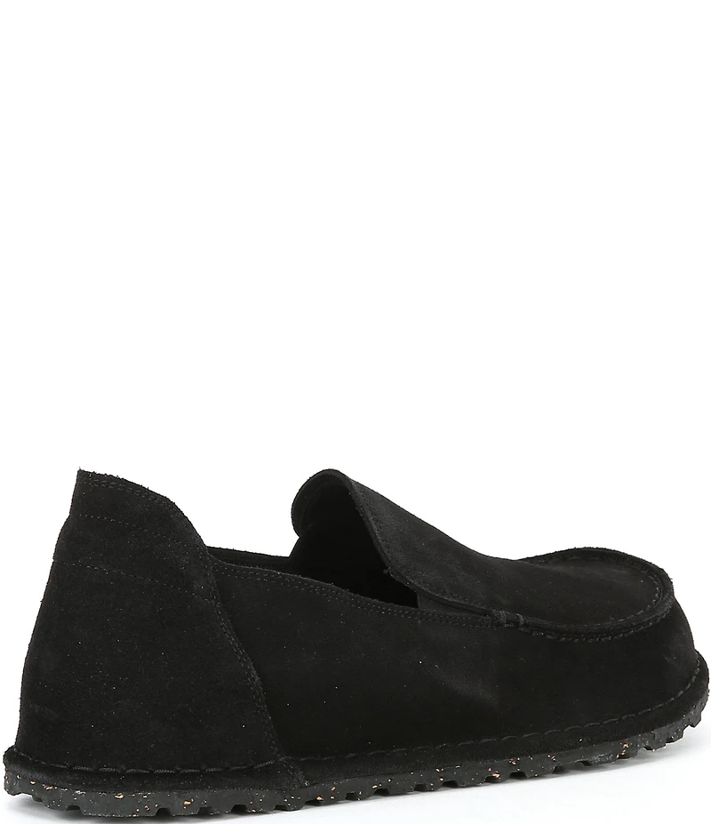 Birkenstock Men's Utti Suede Slip On Moccasin Loafers