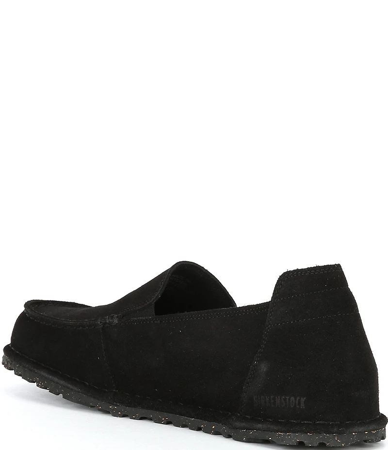 Birkenstock Men's Utti Suede Slip On Moccasin Loafers
