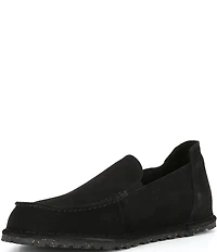 Birkenstock Men's Utti Suede Slip On Moccasin Loafers