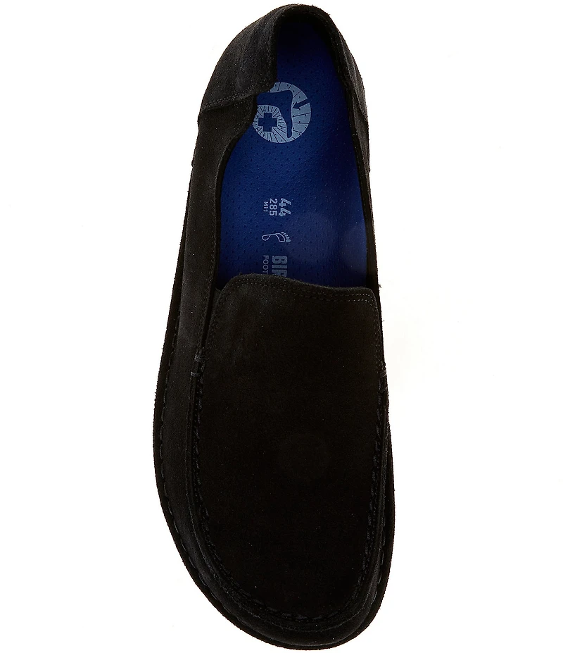 Birkenstock Men's Utti Suede Slip On Moccasin Loafers