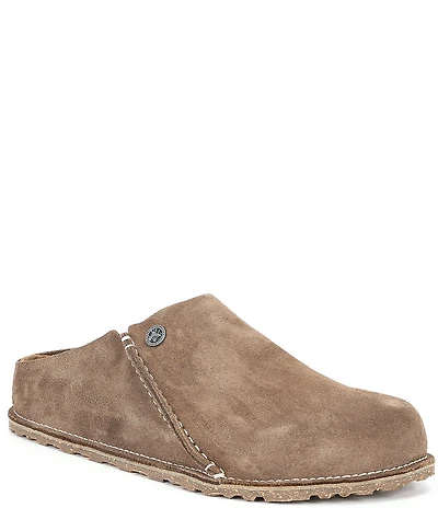 Birkenstock Men's Zermatt Suede Clog Slippers