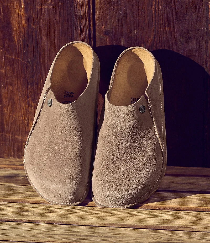 Birkenstock Men's Zermatt Suede Clog Slippers