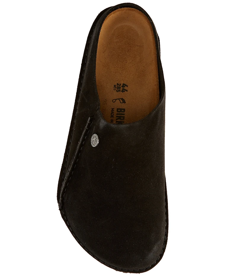 Birkenstock Men's Zermatt Suede Clog Slippers
