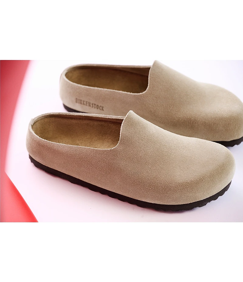 Birkenstock Women's Amsterdam Wrapped Suede Clogs