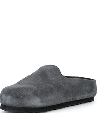 Birkenstock Women's Amsterdam Wrapped Suede Clogs
