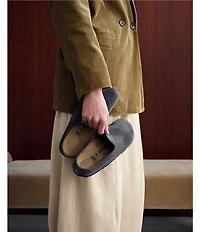 Birkenstock Women's Amsterdam Wrapped Suede Clogs