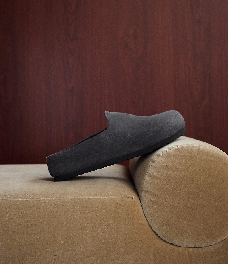 Birkenstock Women's Amsterdam Wrapped Suede Clogs