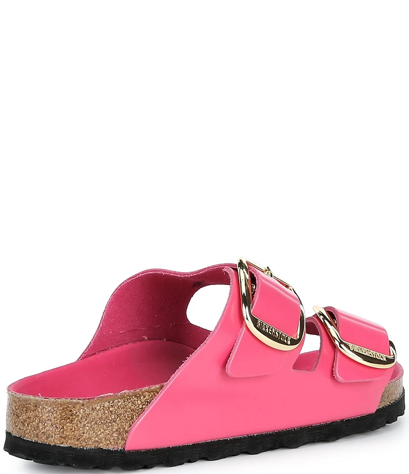 Birkenstock Women's Arizona Big Buckle Hardware High Shine Slide Sandals