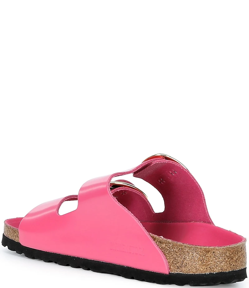 Birkenstock Women's Arizona Big Buckle Hardware High Shine Slide Sandals