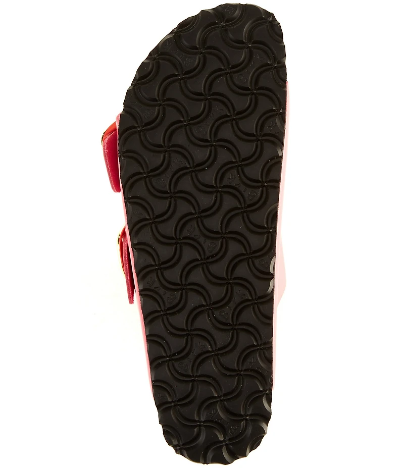 Birkenstock Women's Arizona Big Buckle Hardware High Shine Slide Sandals