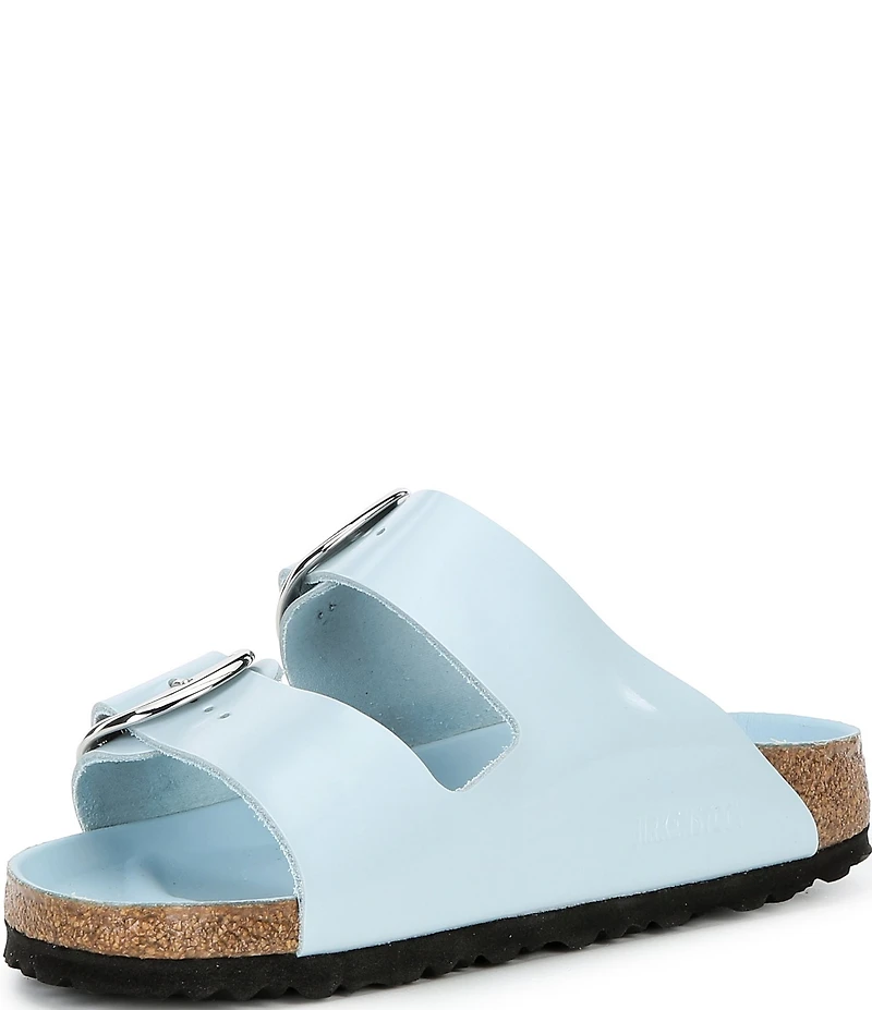 Birkenstock Women's Arizona Big Buckle Hardware High Shine Slide Sandals
