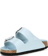 Birkenstock Women's Arizona Big Buckle Hardware High Shine Slide Sandals