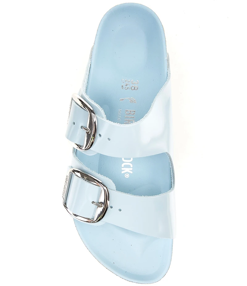 Birkenstock Women's Arizona Big Buckle Hardware High Shine Slide Sandals