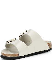 Birkenstock Women's Arizona Big Buckle Hardware High Shine Slide Sandals
