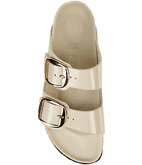 Birkenstock Women's Arizona Big Buckle Hardware High Shine Slide Sandals