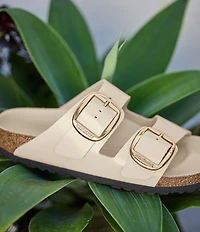 Birkenstock Women's Arizona Big Buckle Hardware High Shine Slide Sandals