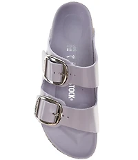 Birkenstock Women's Arizona Big Buckle Hardware High Shine Slide Sandals