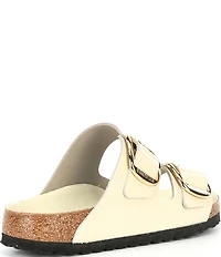 Birkenstock Women's Arizona Big Buckle Hardware High Shine Slide Sandals