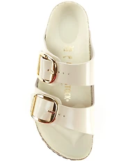 Birkenstock Women's Arizona Big Buckle Hardware High Shine Slide Sandals