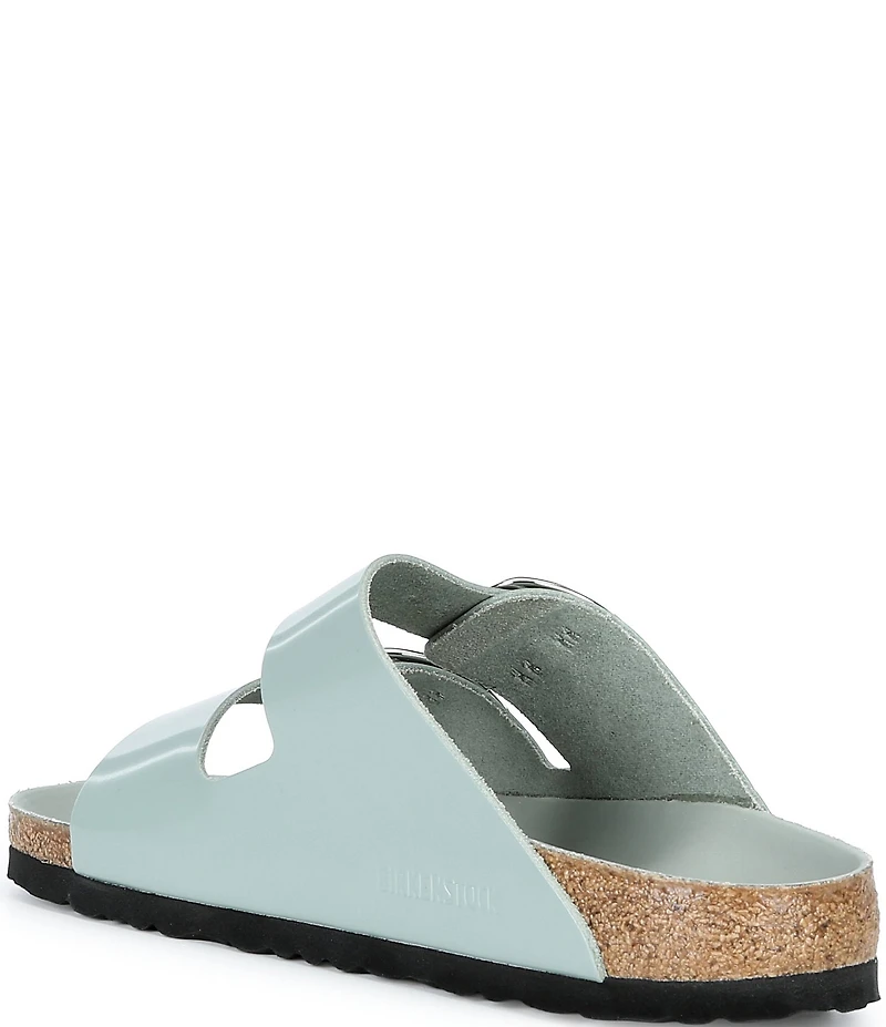 Birkenstock Women's Arizona Big Buckle Hardware High Shine Slide Sandals
