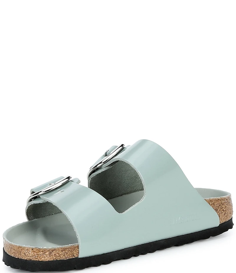 Birkenstock Women's Arizona Big Buckle Hardware High Shine Slide Sandals