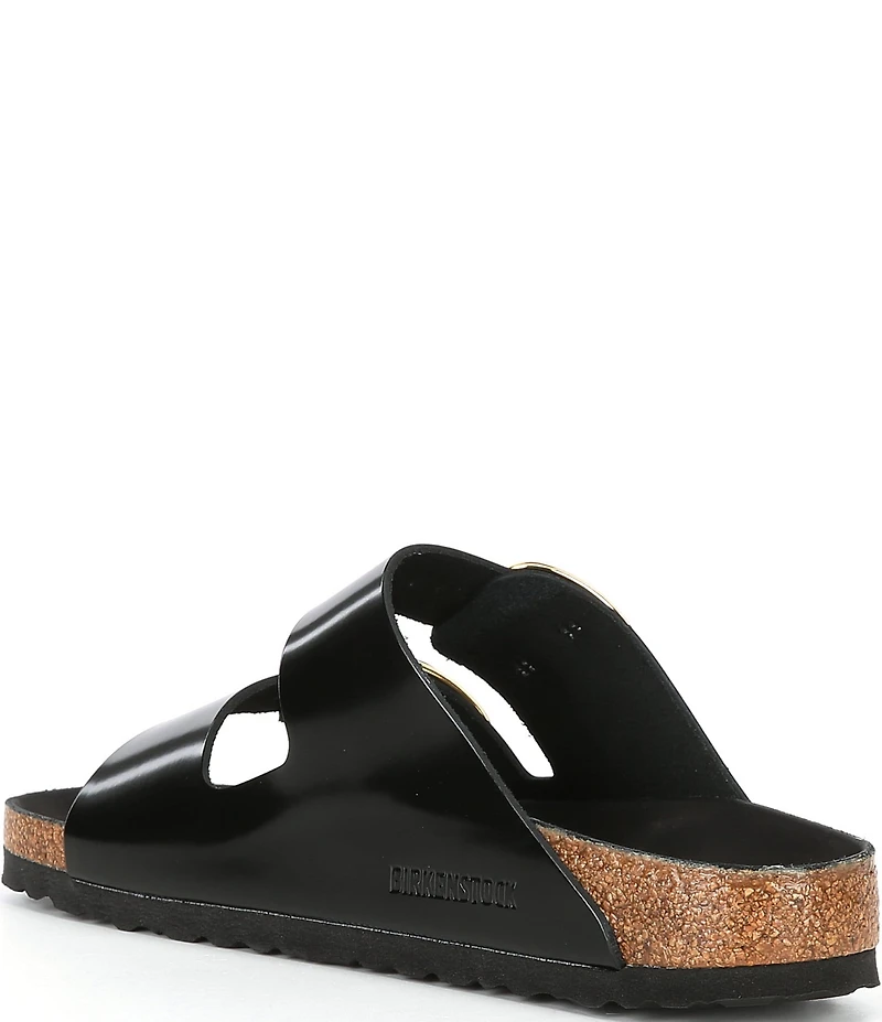 Birkenstock Women's Arizona Big Buckle Hardware High Shine Slide Sandals