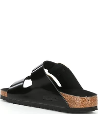 Birkenstock Women's Arizona Big Buckle Hardware High Shine Slide Sandals