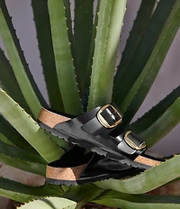 Birkenstock Women's Arizona Big Buckle Hardware High Shine Slide Sandals