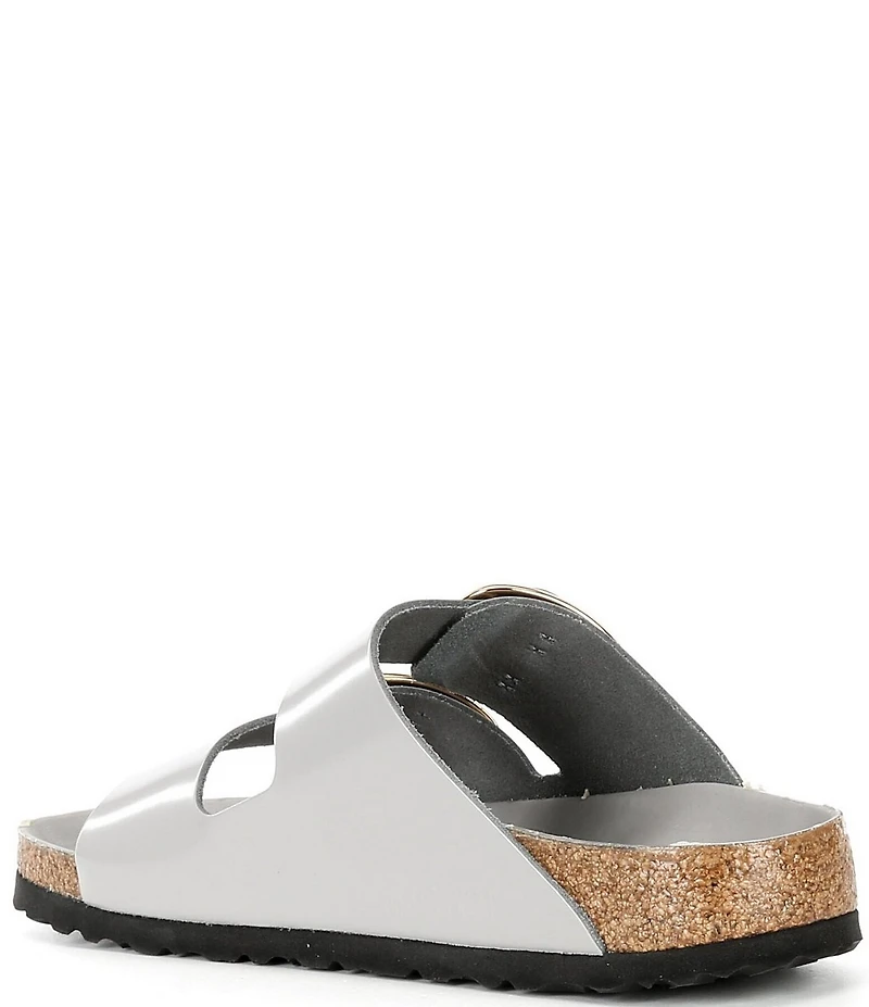 Birkenstock Women's Arizona Big Buckle Hardware High Shine Slide Sandals